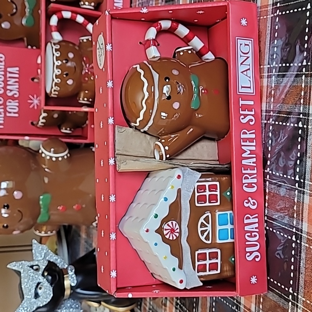 LANG sugar and creamer set